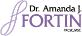 Dr. Amanda J. Fortin Logo
